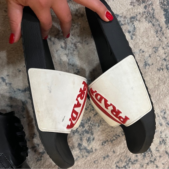 Mens Prada slides. Authentic - Picture 4 of 8